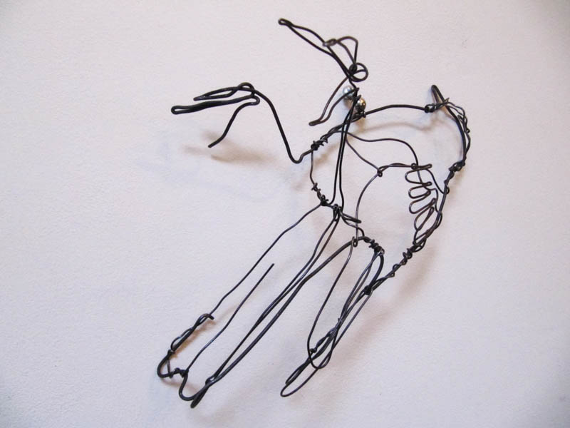 Dooie mus - ijzerdraad