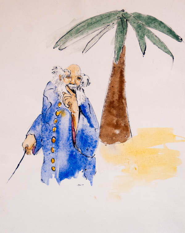 Illustratie uit Het Grote Avontuur van Maudje en Bubbels - De Sneeuwman